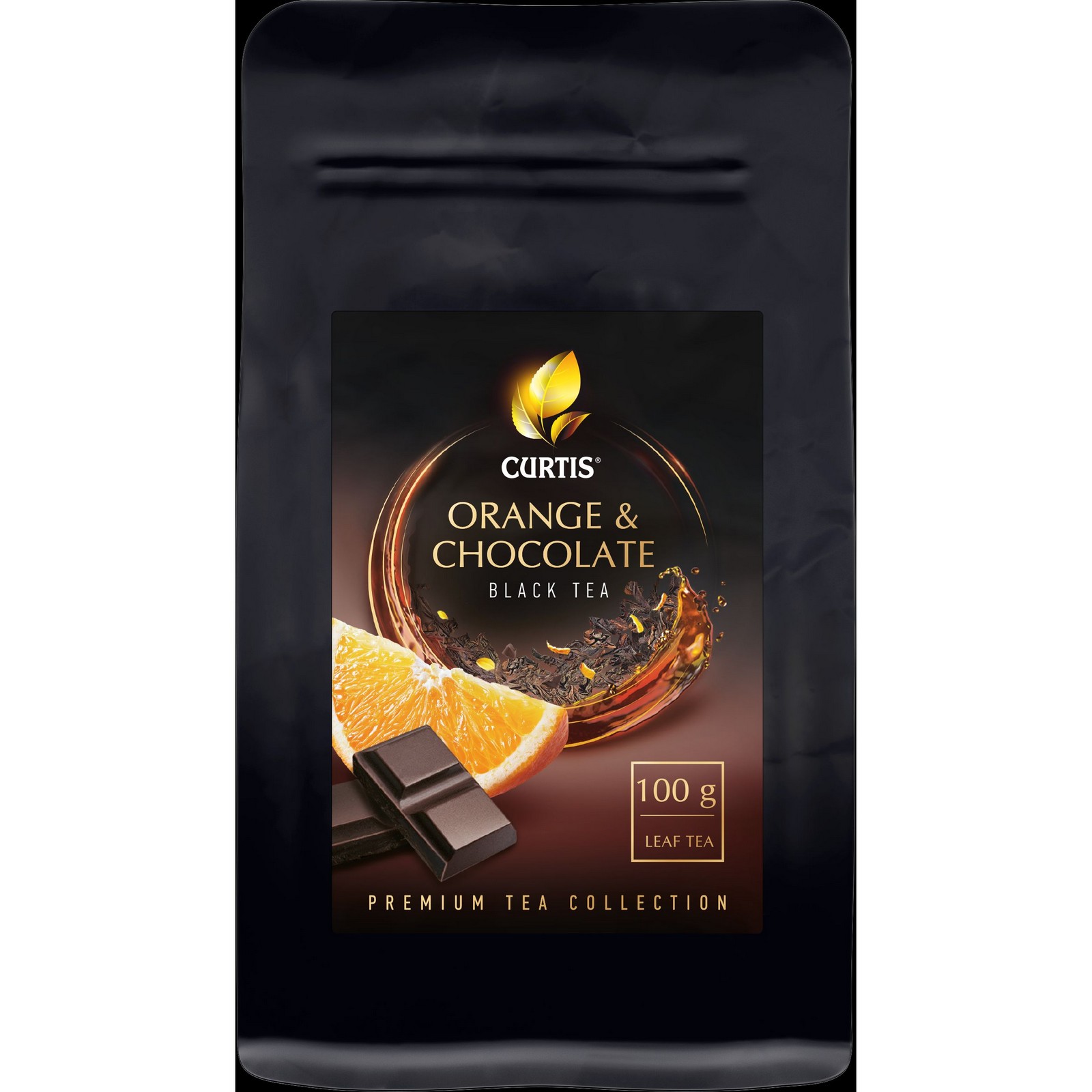 

Чай черный Curtis "Orange & Сhocolate", с добавками, крупнолистовой, 100 г