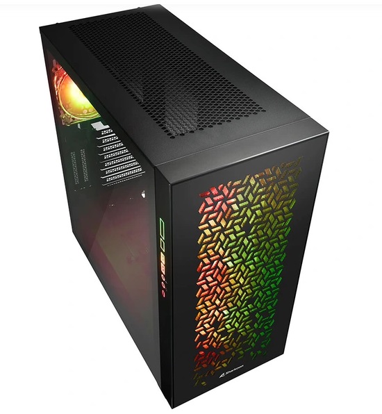

Корпус для компьютера Sharkoon ELITE SHARK CA300H BK