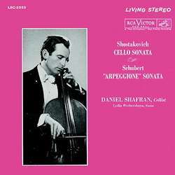 Shostakovich*, Schubert*, Daniel Shafran*, Lydia Pecherskaya* - Cello Sonata / 