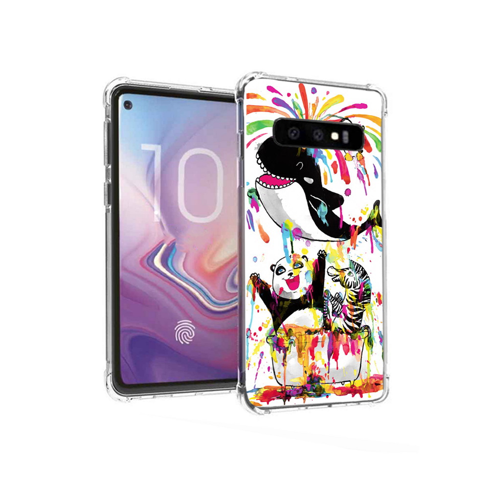

Чехол MyPads Tocco для Samsung Galaxy S10 Хиппи кит (PT125897.498.191), Прозрачный, Tocco