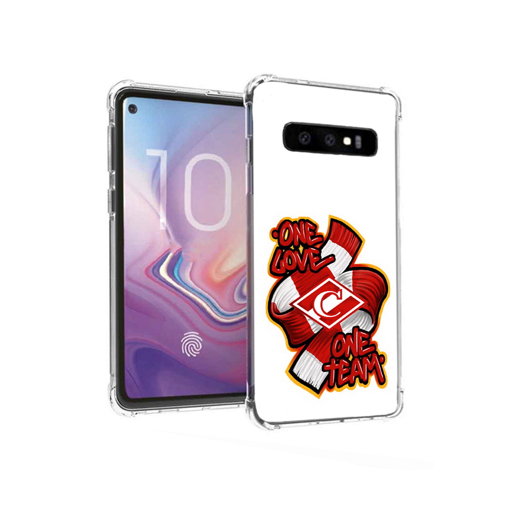 

Чехол MyPads Tocco для Samsung Galaxy S10 ФК спарак 1 любовь (PT125897.498.184), Прозрачный, Tocco