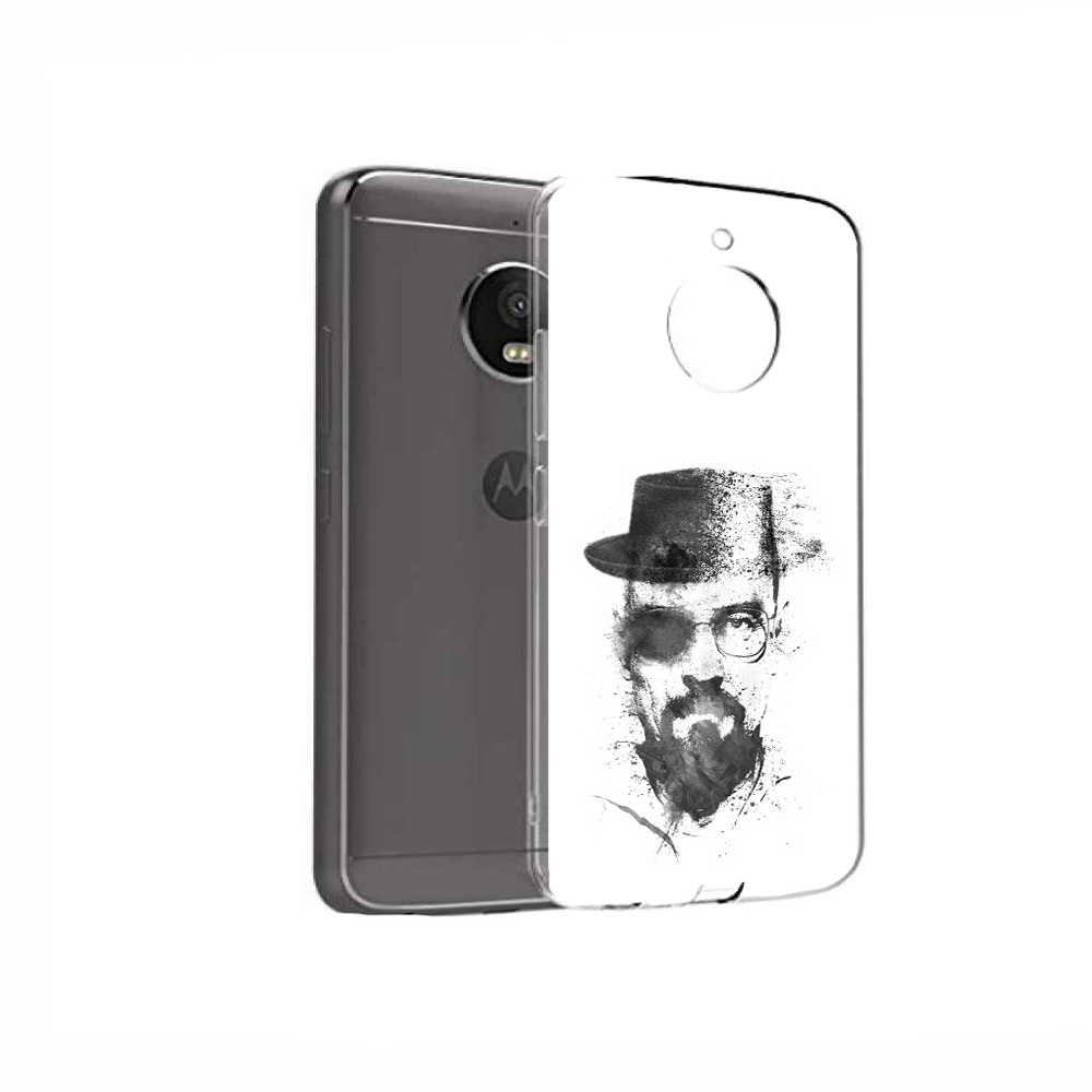 

Чехол MyPads Tocco для Motorola Moto E4 загадочный человек (PT99977.370.347), Прозрачный, Tocco