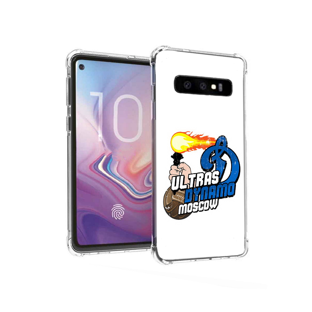 

Чехол MyPads Tocco для Samsung Galaxy S10 ФК Динамо (PT125897.498.177), Прозрачный, Tocco