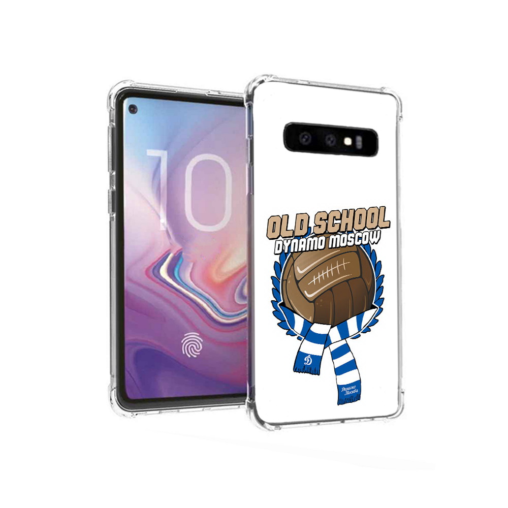 

Чехол MyPads Tocco для Samsung Galaxy S10 ФК Динамо олд скул (PT125897.498.176), Прозрачный, Tocco