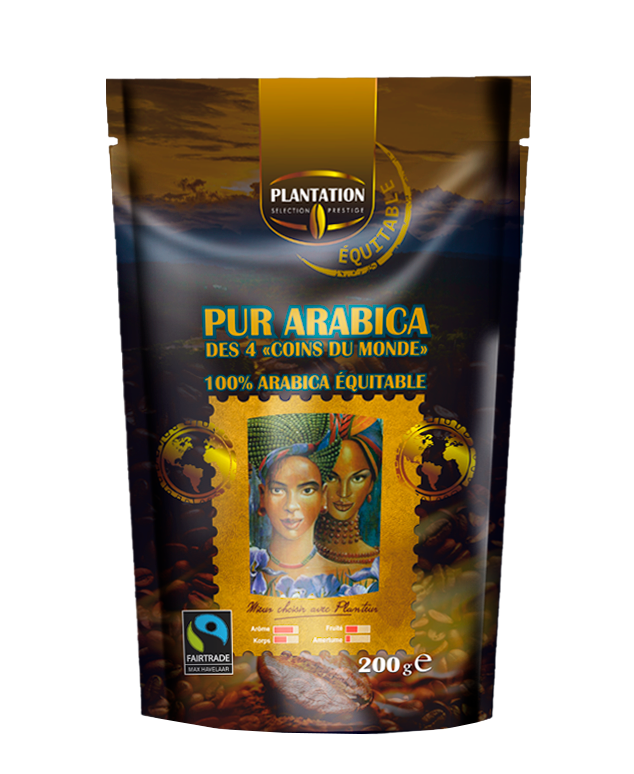 фото Растворимый кофе plantation pur arabica, 200 гр.