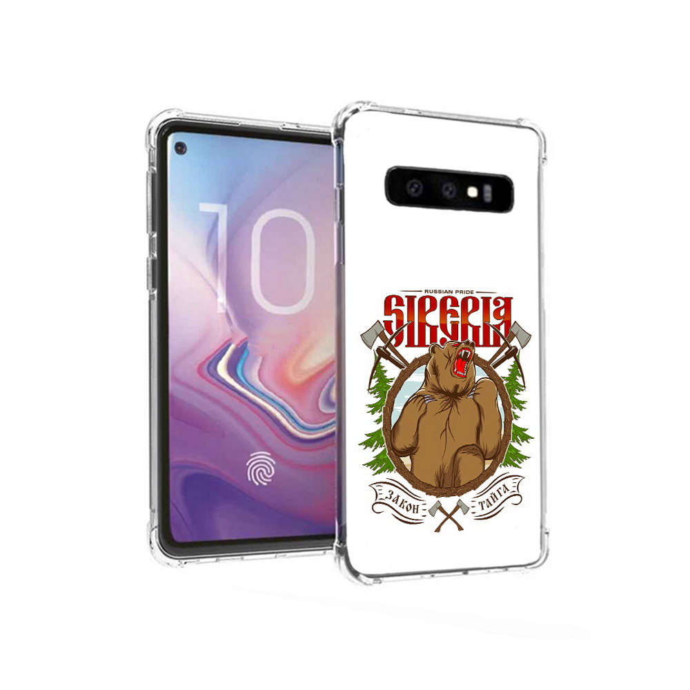 

Чехол MyPads Tocco для Samsung Galaxy S10 Тайга (PT125897.498.168), Прозрачный, Tocco