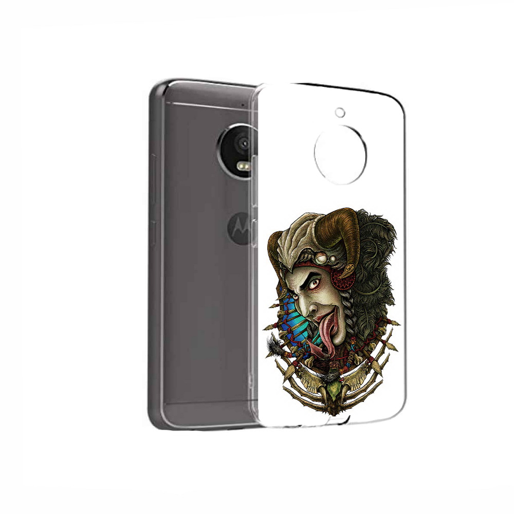 

Чехол MyPads Tocco для Motorola Moto E4 длинный язык (PT99977.370.330), Прозрачный, Tocco