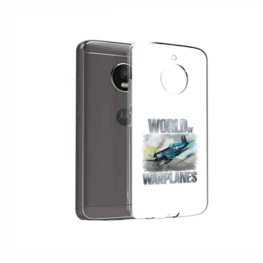 

Чехол MyPads Tocco для Motorola Moto E4 Боевой самолет (PT99977.370.32), Прозрачный, Tocco