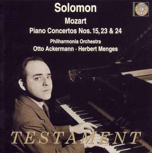 MOZART Piano Concerto No.15 in B flat, K.450 Piano Concerto No.23 in A, K.488 Piano Concer