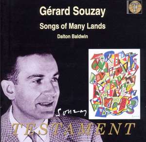 SOUZAY, GERARD Songs of Many Lands