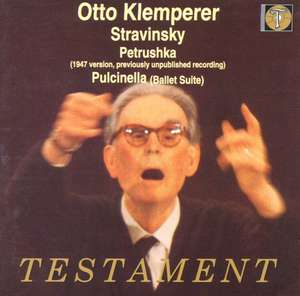

STRAVINSKY, Petrushka (1947 version) Pulcinella, 1 CD