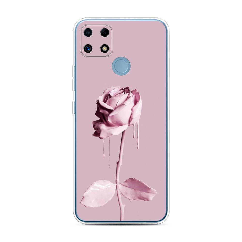 

Чехол Awog на Realme C25/C25s "Роза в краске", Разноцветный, 257450-8