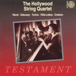 CRESTON String Quartet, Op.8 VILLA-LOBOS String Quartet No.6 TURINA La oracion del torero