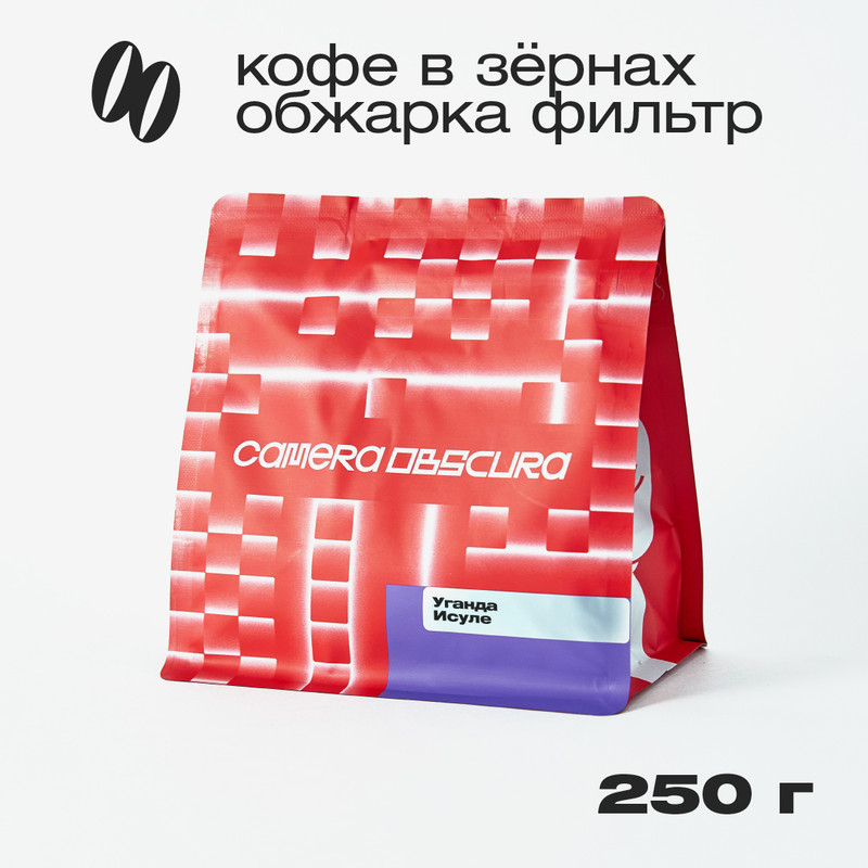 Кофе в зернах Camera Obscura Уганда Исуле фильтр, 250 г