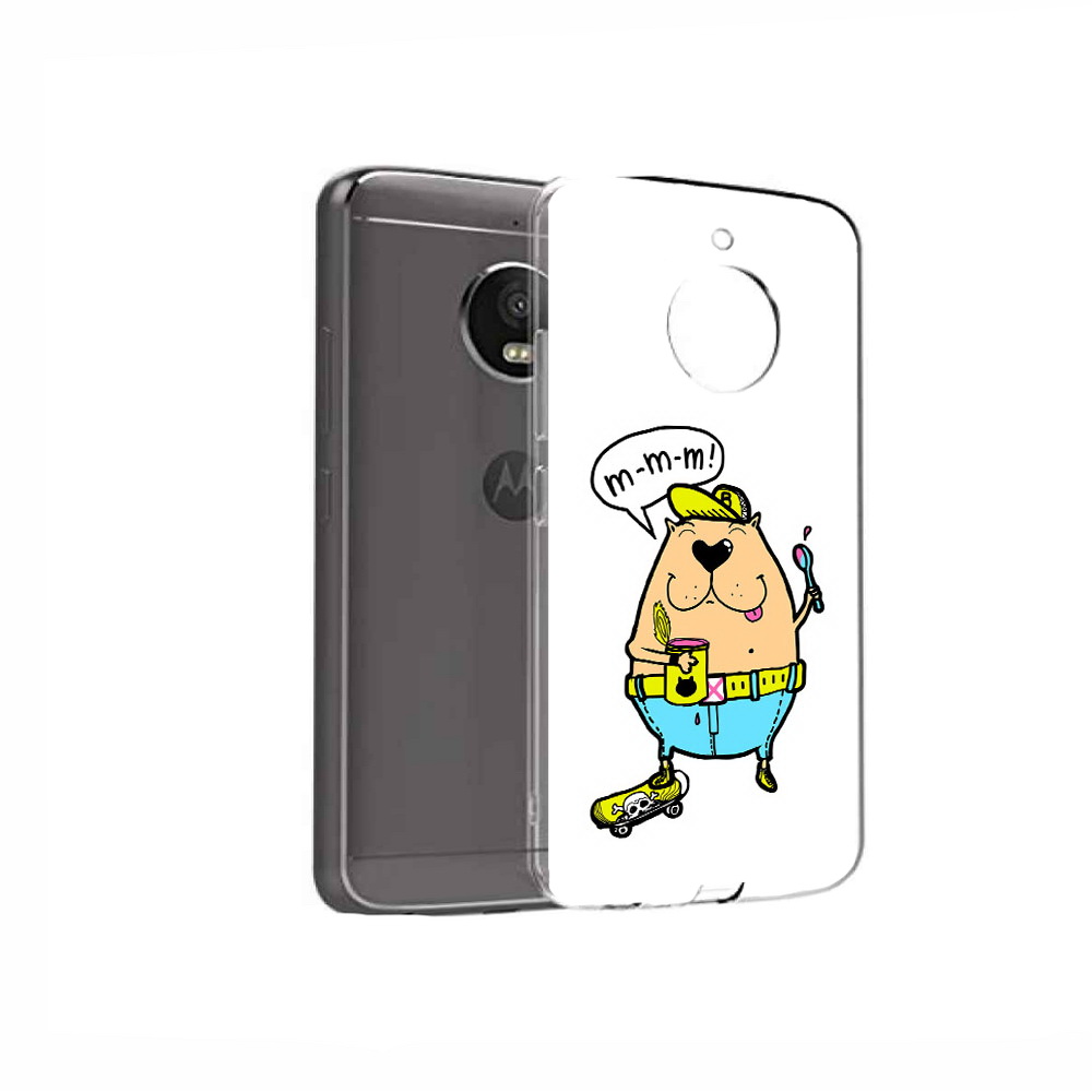 

Чехол MyPads Tocco для Motorola Moto E4 Бобр (PT99977.370.30), Прозрачный, Tocco