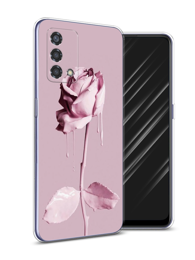 

Чехол Awog на Oppo Reno 6 Lite "Роза в краске", Разноцветный, 259550-8