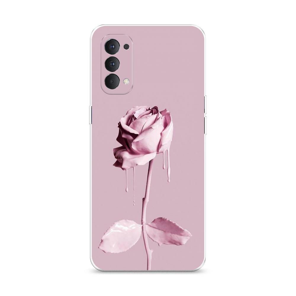 

Чехол Awog на Oppo Reno 4 4G "Роза в краске", Разноцветный, 259450-8