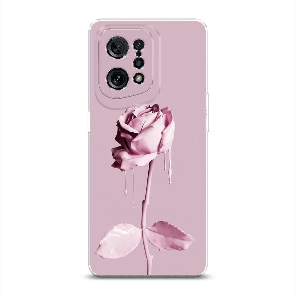 

Чехол Awog на Oppo Find X5 "Роза в краске", Разноцветный, 259750-8