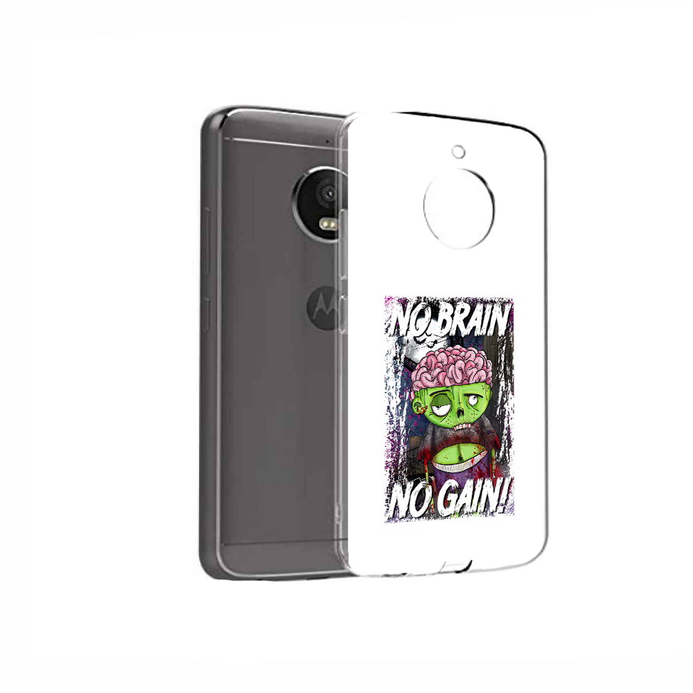 

Чехол MyPads Tocco для Motorola Moto E4 глупый зомби (PT99977.370.289), Прозрачный, Tocco