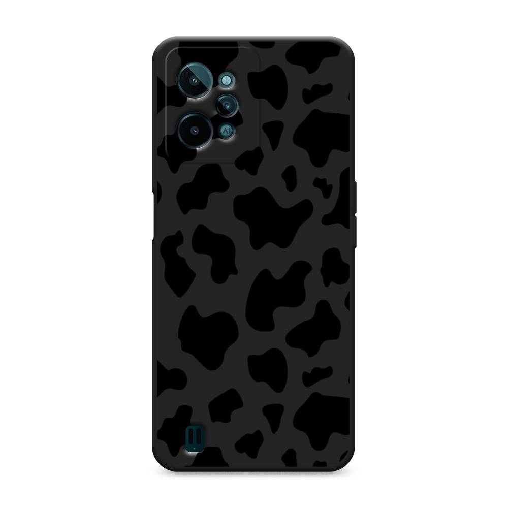 

Чехол Awog 259352-1 для Realme C31 "Пятна коровы черные", Черный, 259352-1