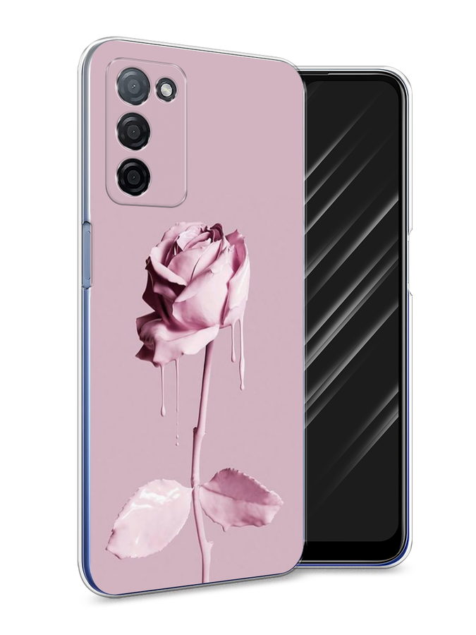 

Чехол Awog на Oppo A55s 5G "Роза в краске", Разноцветный, 2510150-8
