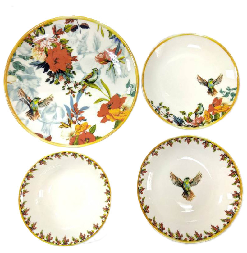 

Набор тарелок 24 предмета на 6 персон O.M.S. Collection "DENIZ" 285876, DENIZ