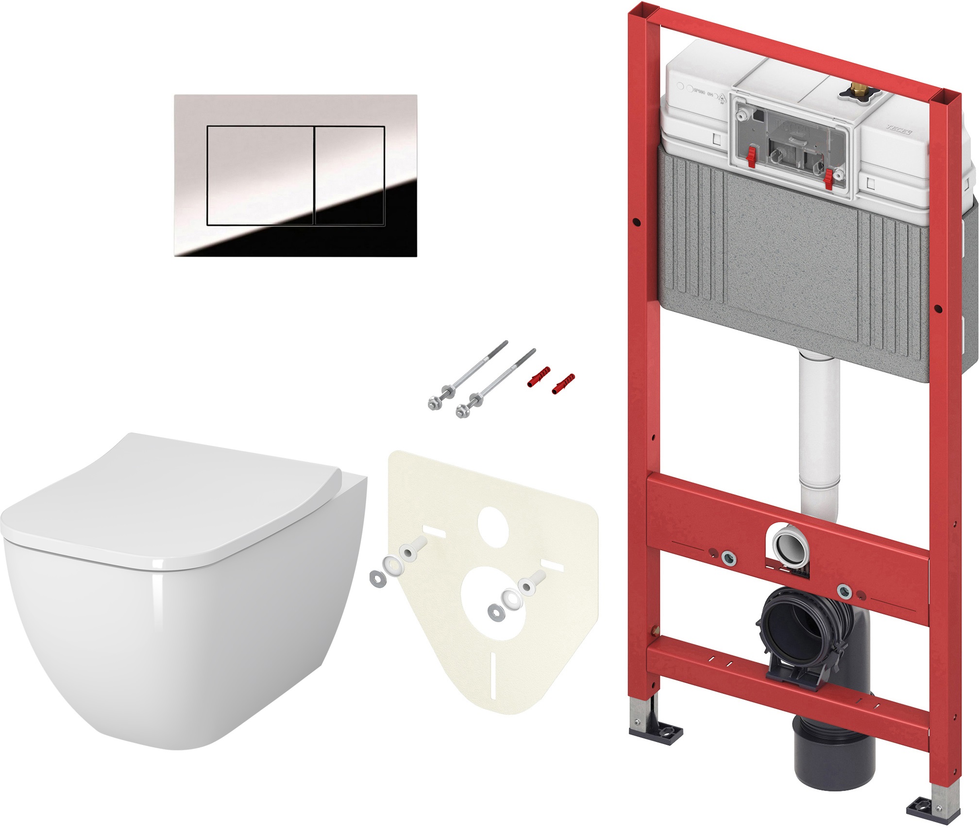 

Комплект Унитаз подвесной VitrA Shift 7742B003-0075 с микролифтом + Инсталляция TECE Now 9, Shift 7742B003-0075 белая глянцевая