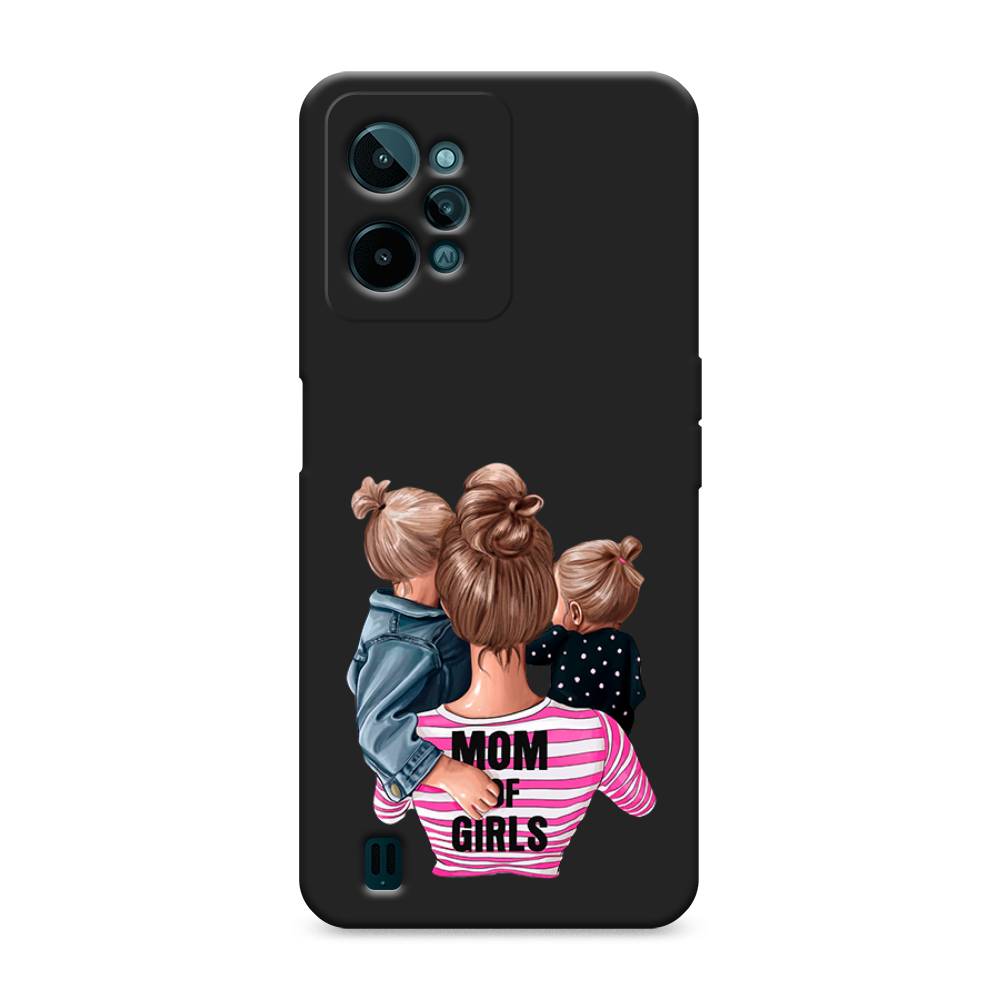 

Чехол Awog 259352-1 для Realme C31 "Mom of Girls", Разноцветный, 259352-1