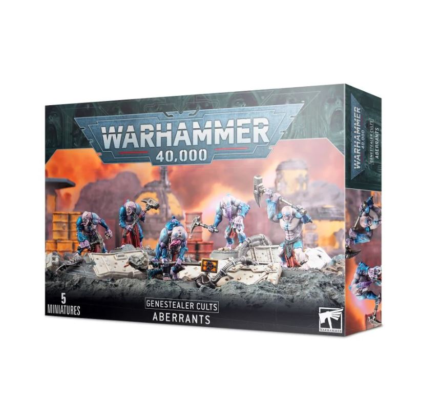 

Миниатюры для игры Games Workshop Warhammer 40000: Genestealer Cults - Aberrants 51-60, Genestealer Cults - Aberrants