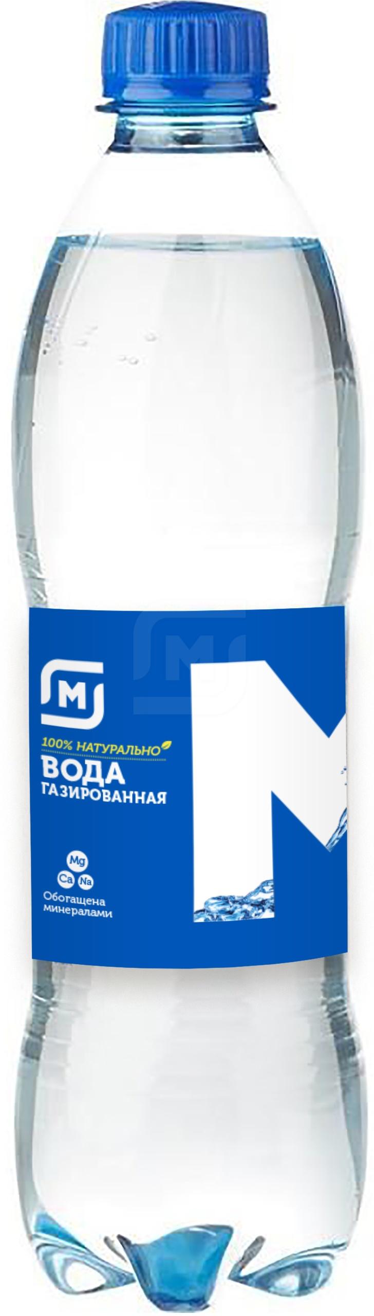 

Вода питьевая Магнит артезианская газированная 0,6 л
