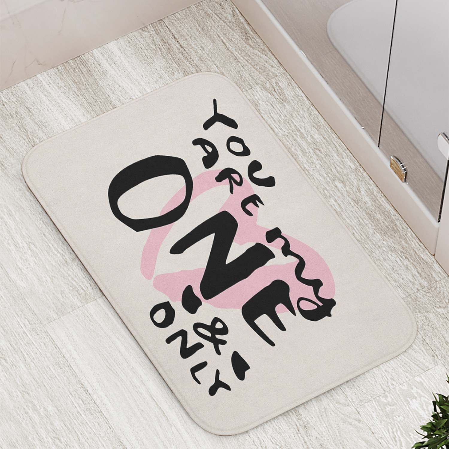 

Коврики для ванной и туалета bath_96186 Ты только мой JoyArty, Ты только мой