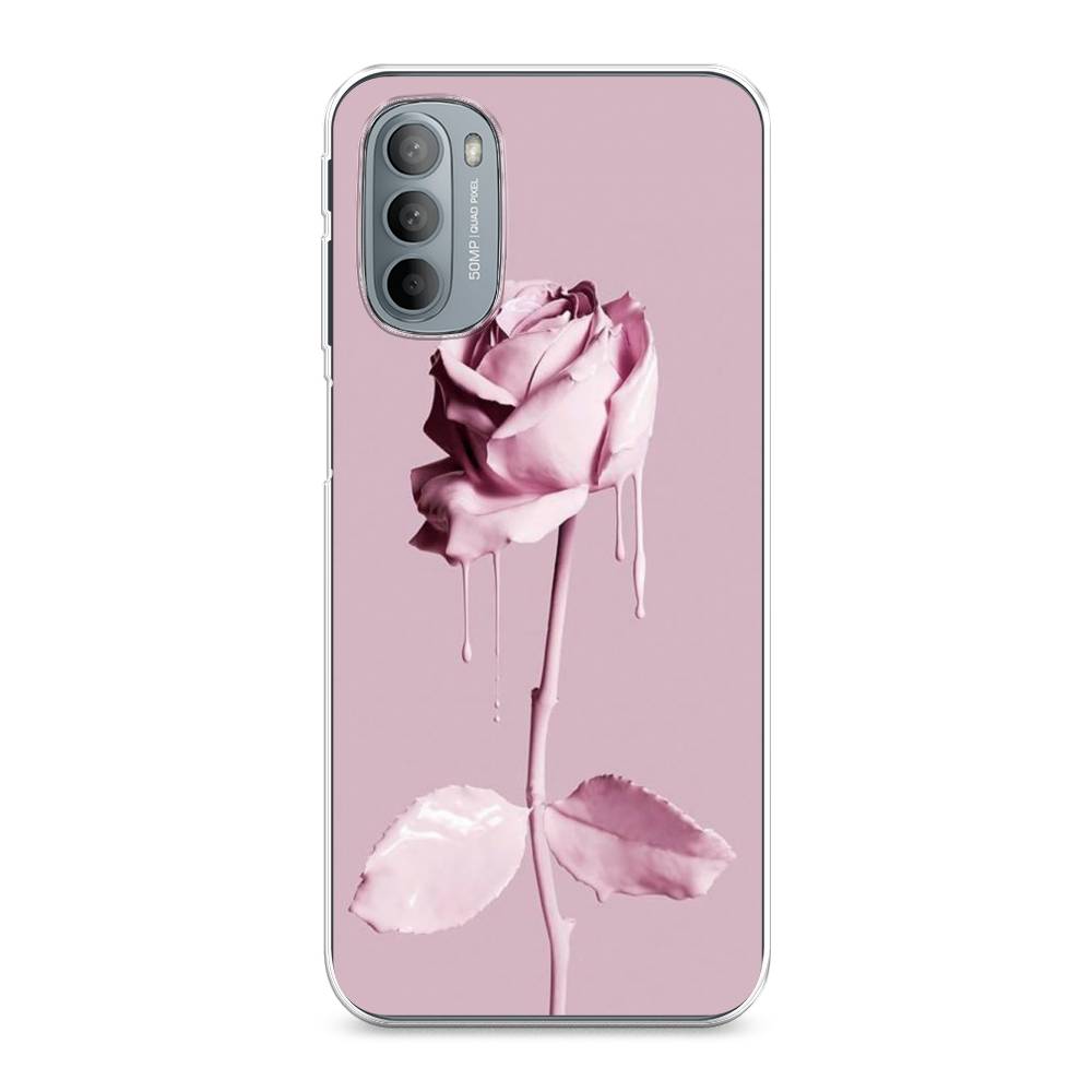 

Чехол Awog на Motorola Moto G31/G41 "Роза в краске", Разноцветный, 241850-8