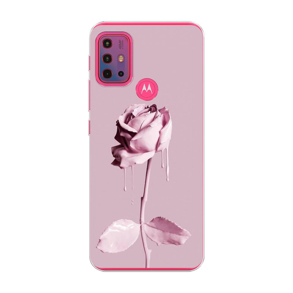 

Чехол Awog на Lenovo K13 Note/Motorola Moto G10/G20/G30 "Роза в краске", Разноцветный, 242250-8