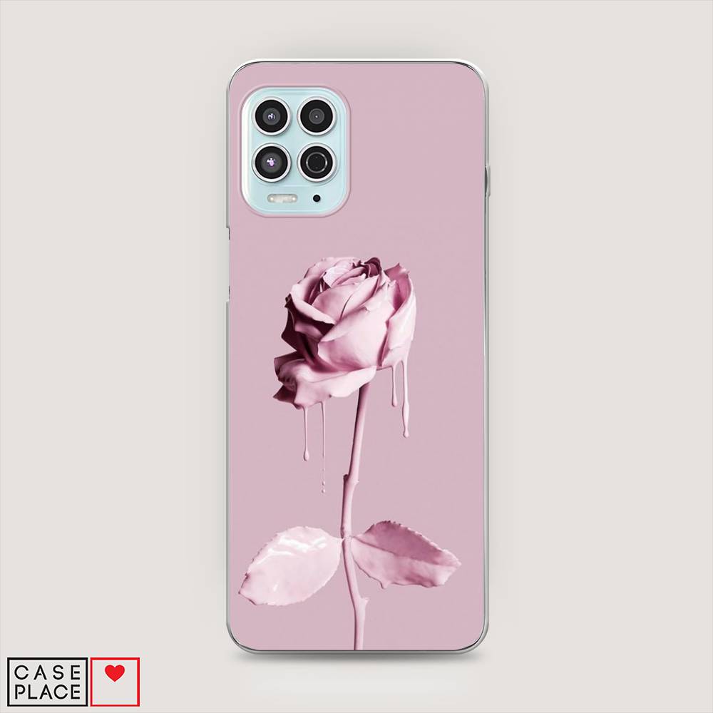 

Чехол Awog на Motorola Moto G100 "Роза в краске", Разноцветный, 241650-8