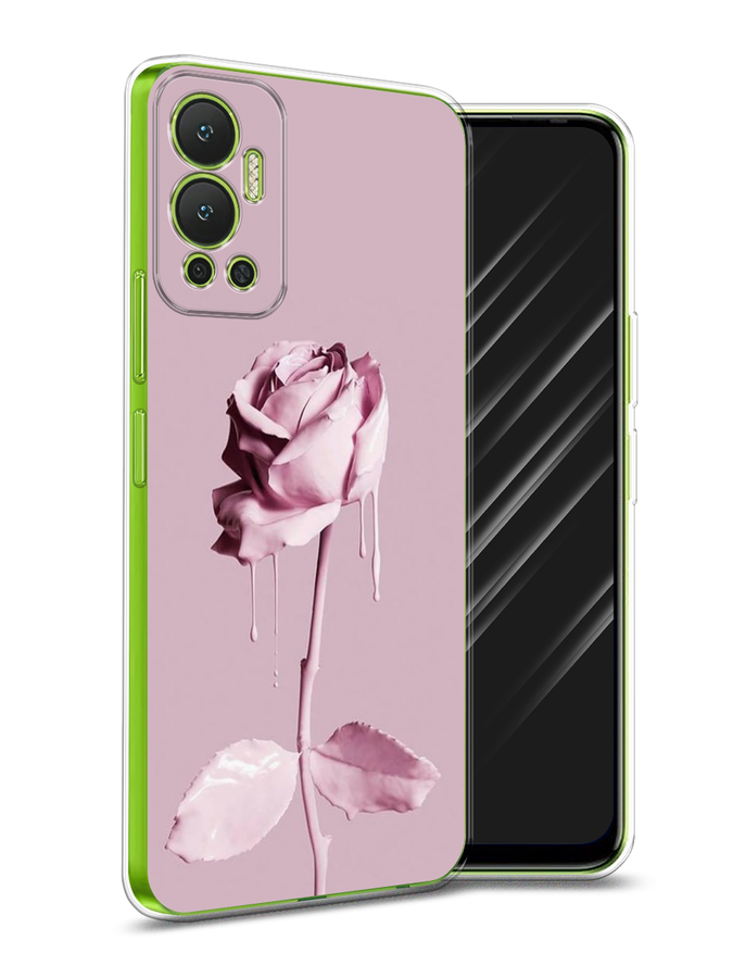 

Чехол Awog на Infinix Hot 12 "Роза в краске", Разноцветный, 3101350-8