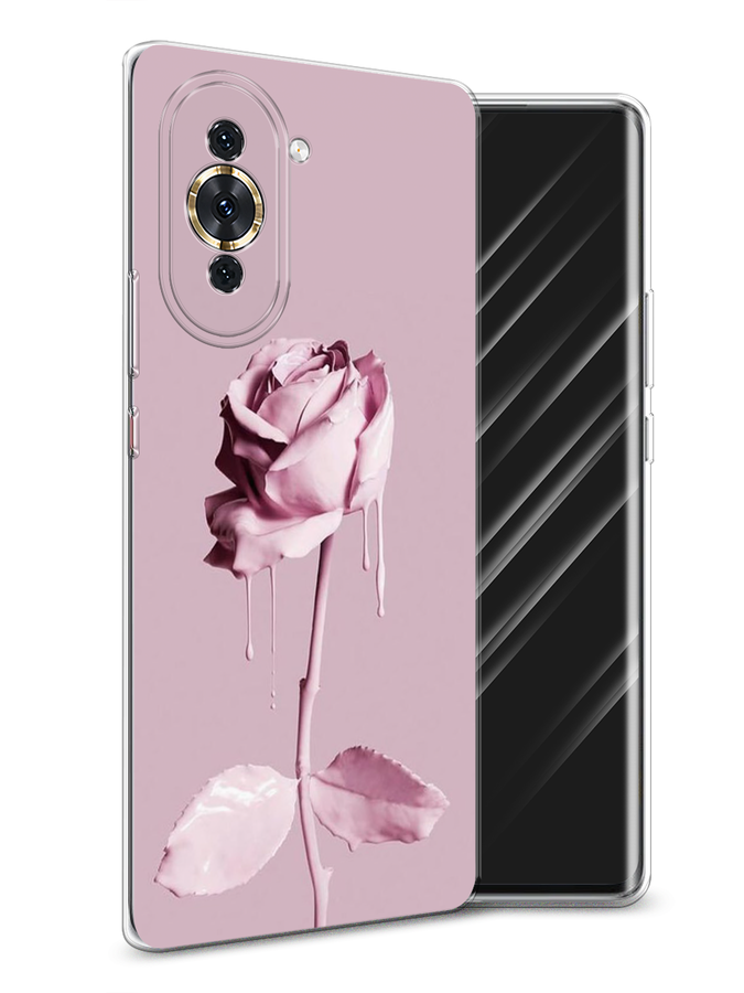 

Чехол Awog на Huawei Nova 10 "Роза в краске", Разноцветный, 6108950-8