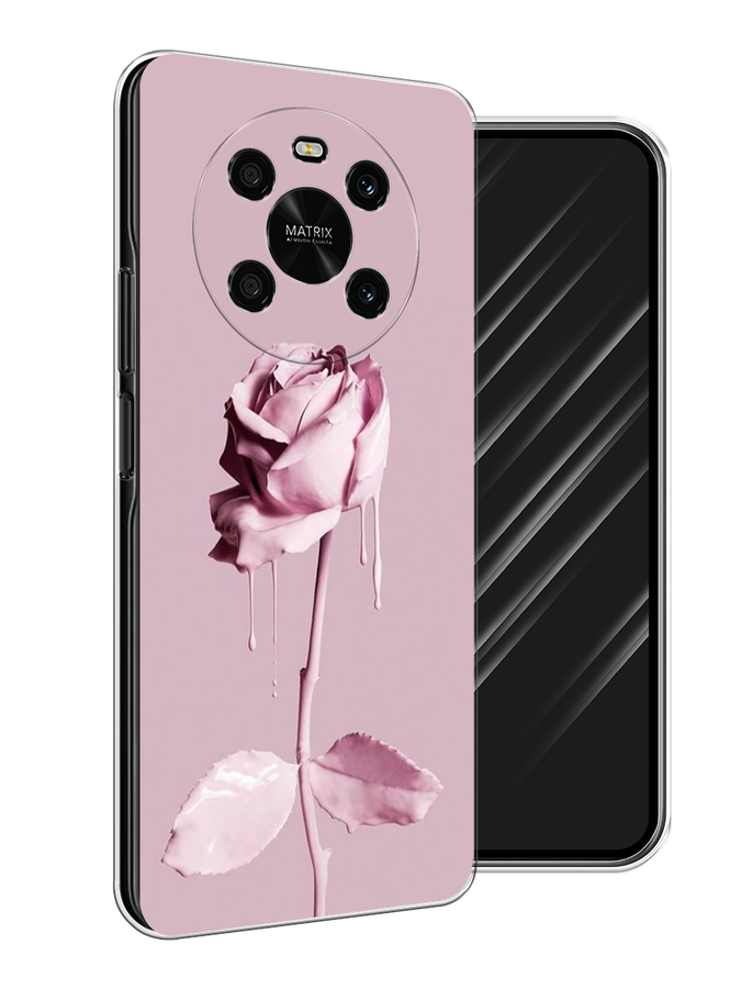 

Чехол Awog на Honor X9 4G/Magic4 Lite 4G "Роза в краске", Разноцветный, 6108150-8
