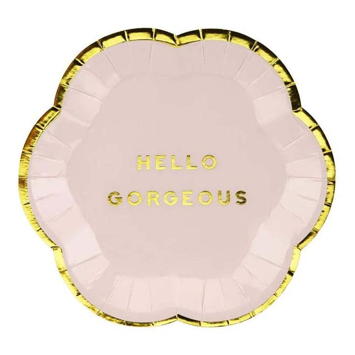 

Тарелки одноразовые PartyDeco Yummy бумажные розовые d 13 см 6 шт