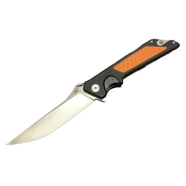 

Складной нож Reptilian Вист 02 сталь D2 Satin, рукоять G10, Черный;оранжевый, Вист
