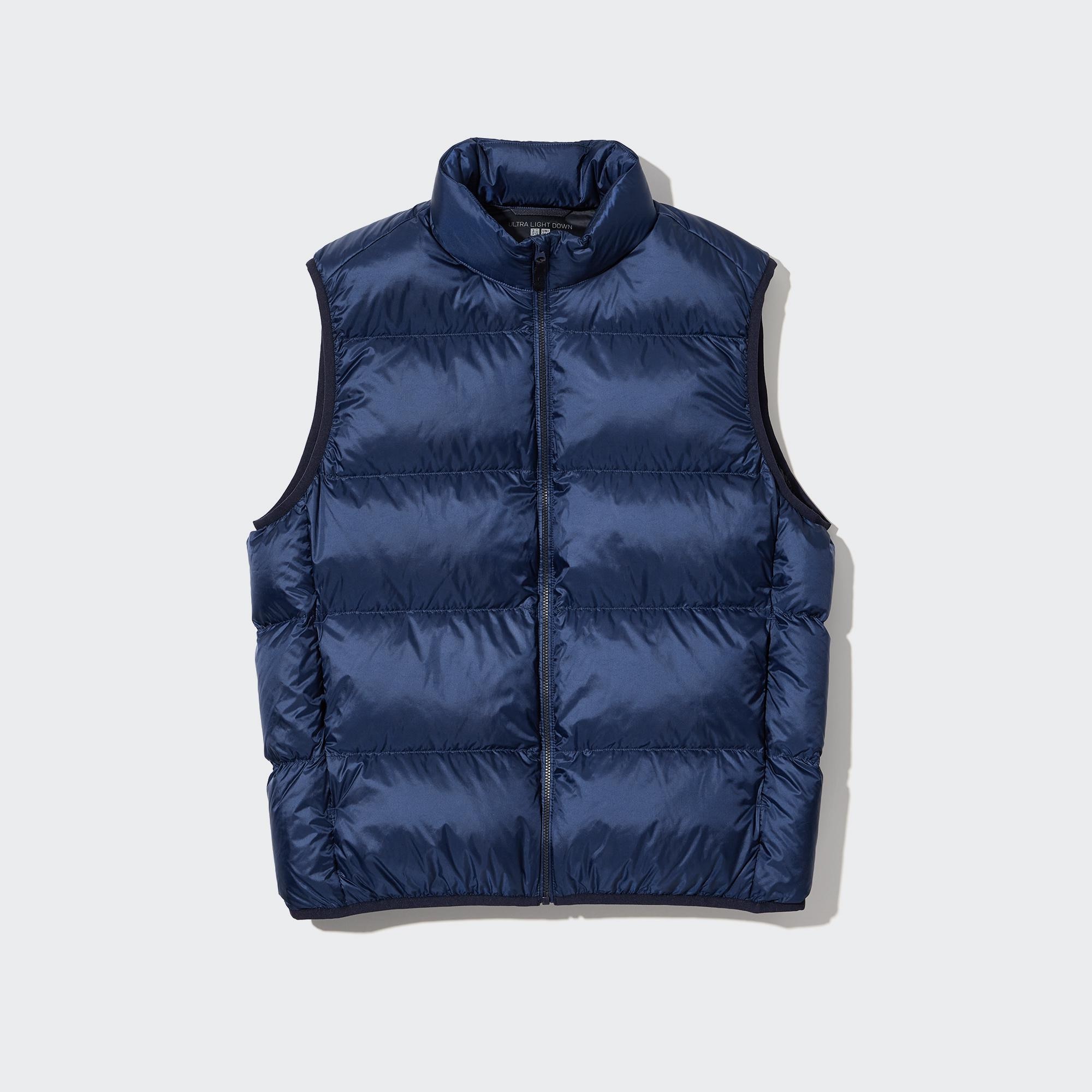 

Утепленный жилет мужской UNIQLO 449632COL68 синий L (доставка из-за рубежа), 449632COL68