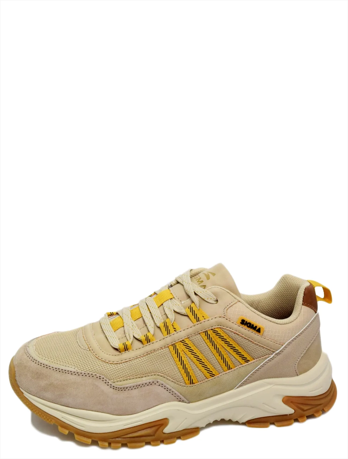 

Кроссовки мужские Sigma 361014457 бежевые 43 RU, Бежевый, 361014457