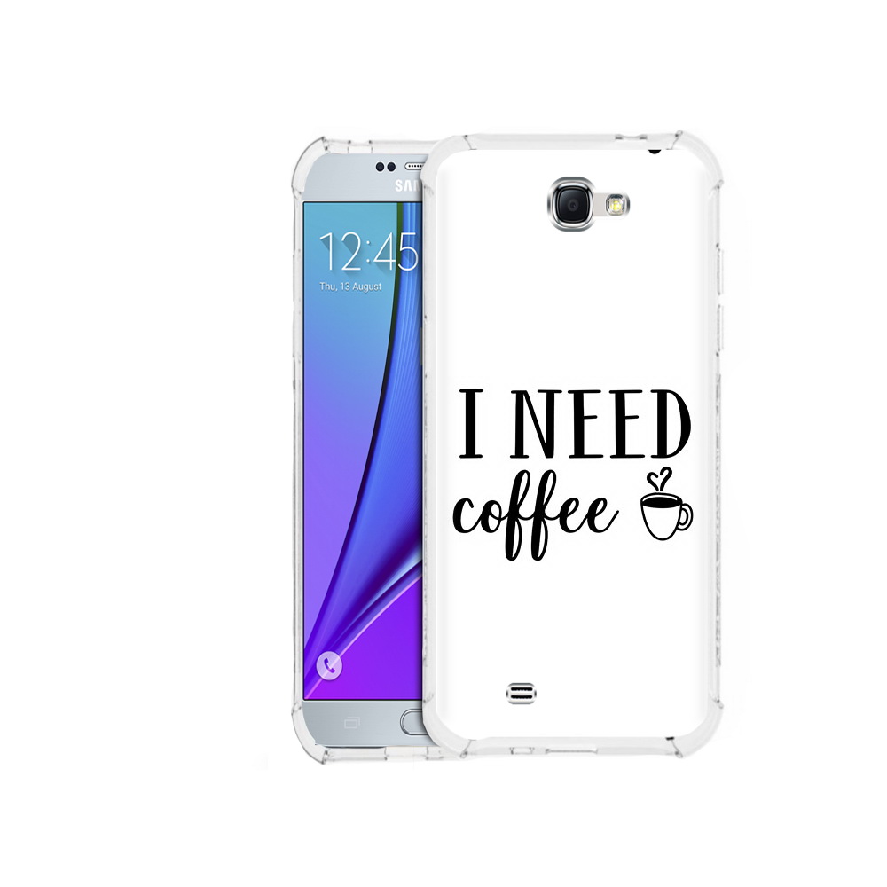 

Чехол MyPads Tocco для Samsung Galaxy Note 2 Мне нужен кофе (PT29983.561.121), Прозрачный, Tocco