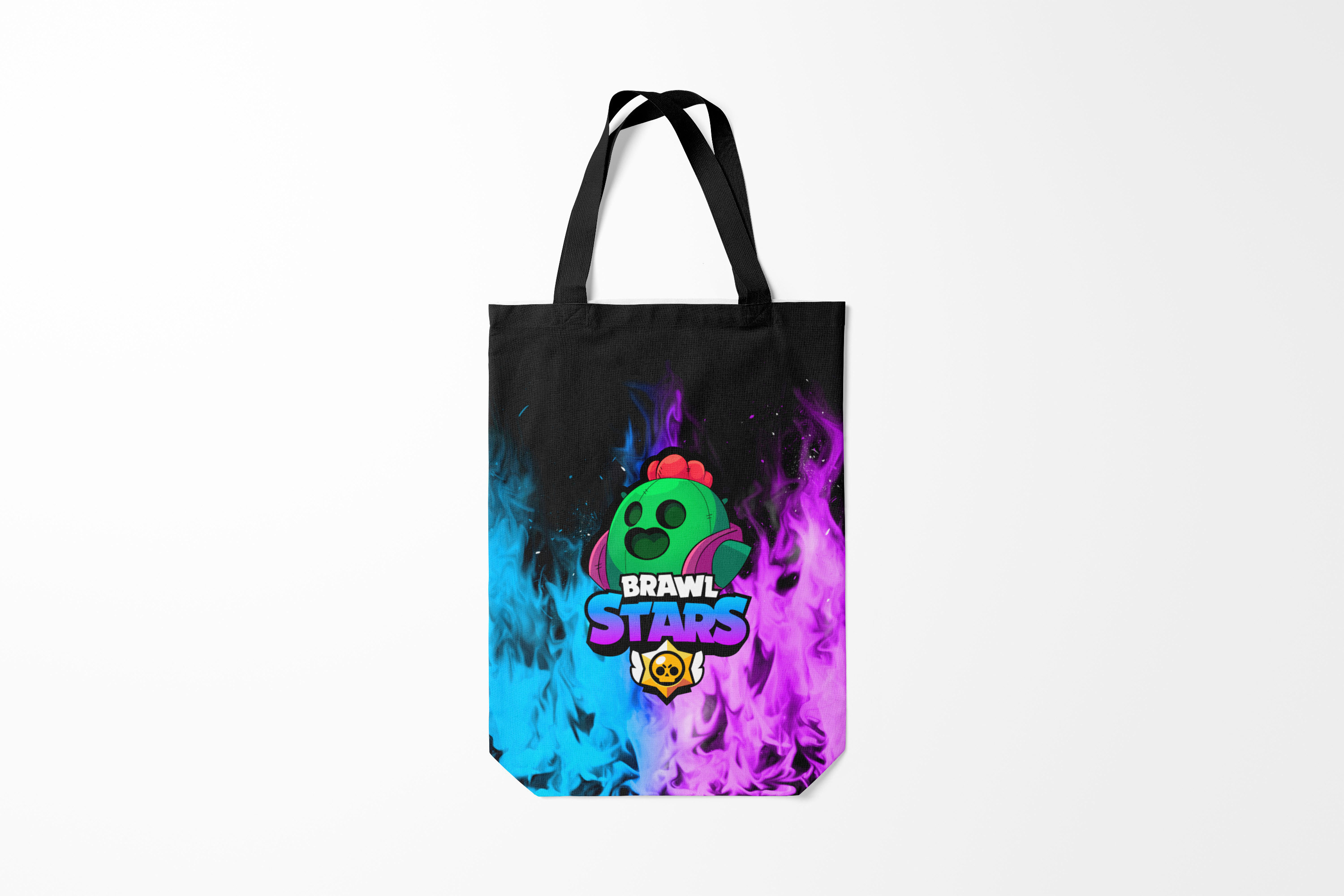 

Сумка шoппер унисекс Burnettie Brawl Stars SPIKE, разноцветный, Brawl Stars SPIKE