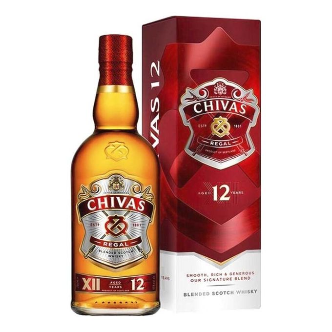 

Виски Chivas Regal 12 Years Old купажированный 750 мл Шотландия