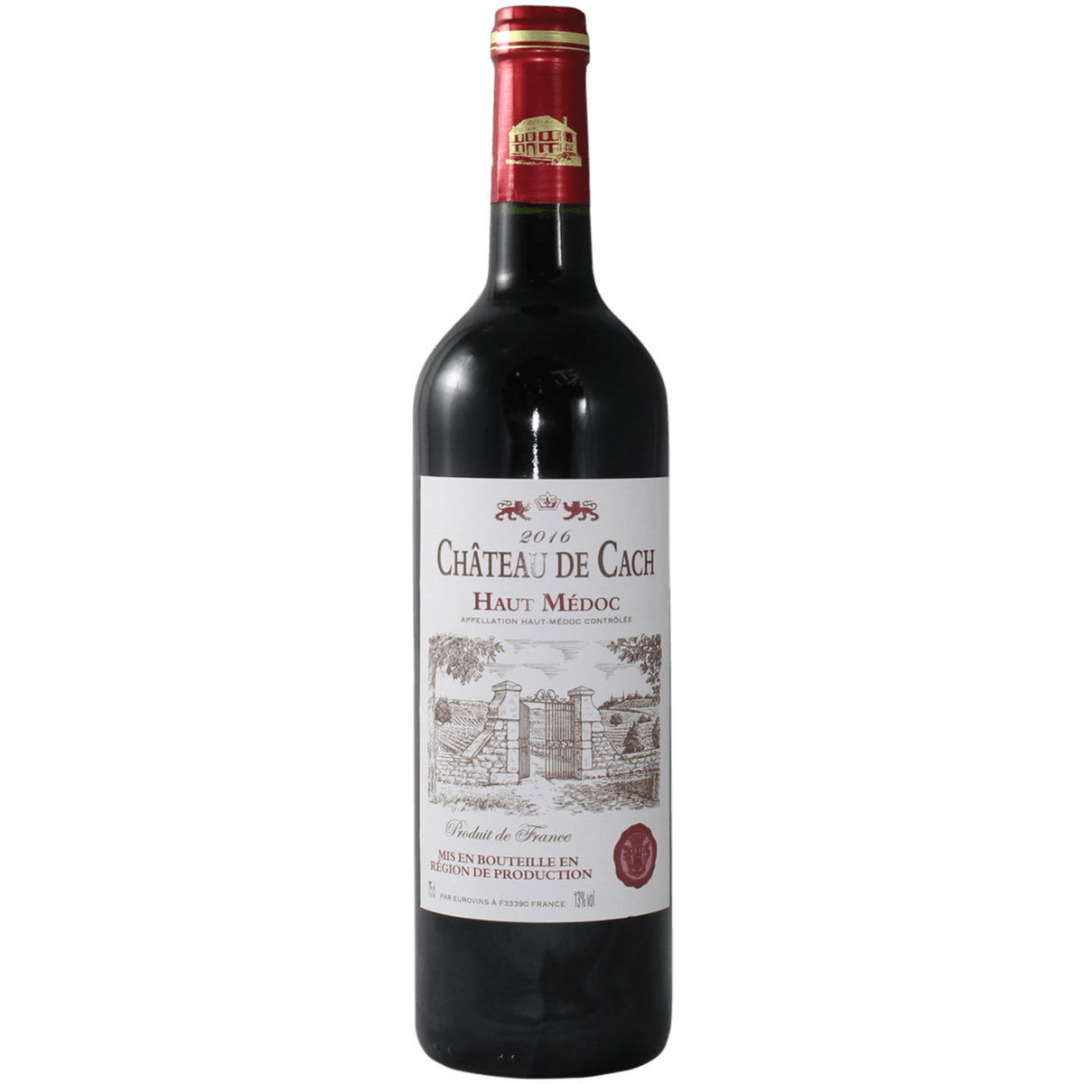 

Вино Chateau de Cach красное сухое 0,75 л