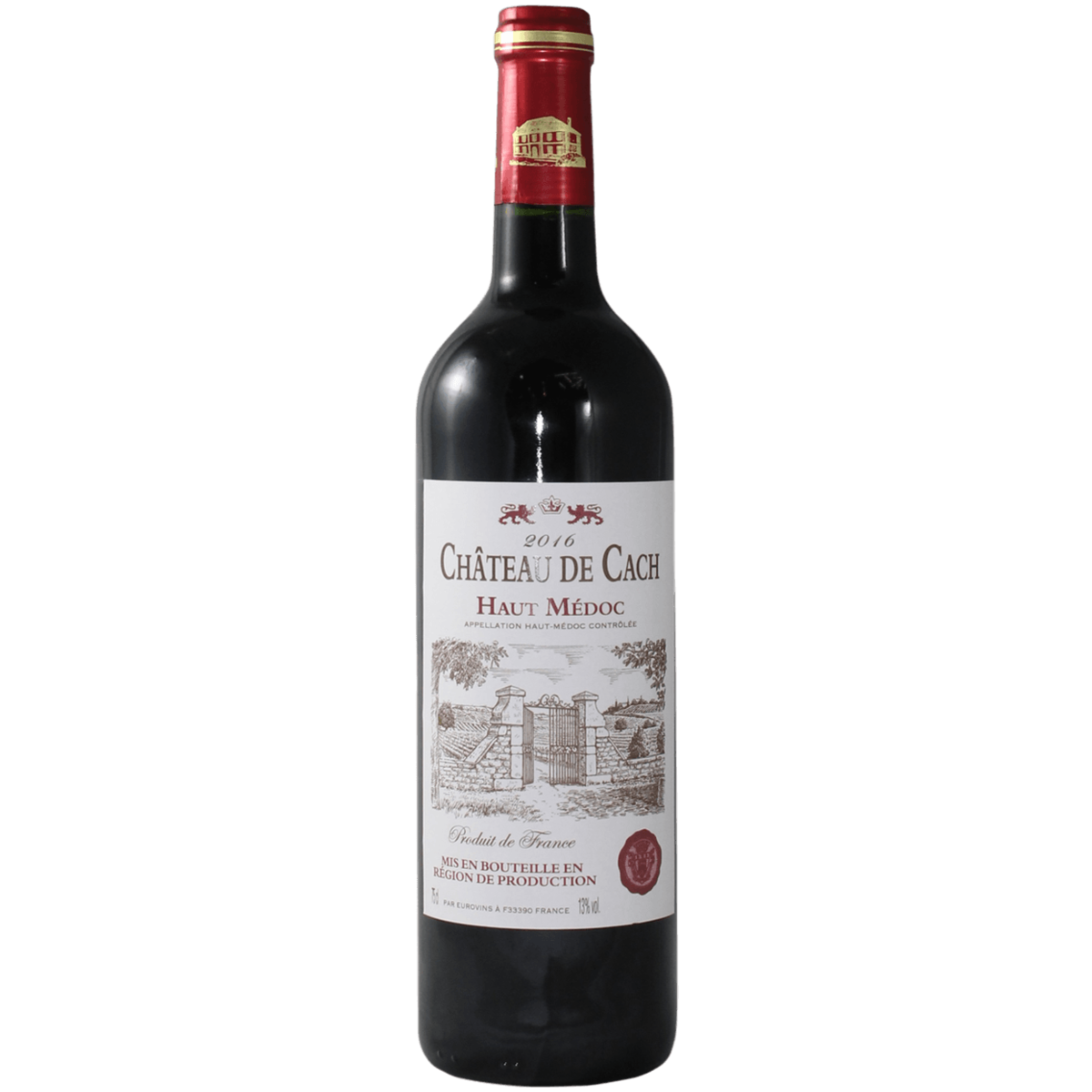 Chateau de cach Haut-Medoc. Вино вологда купить