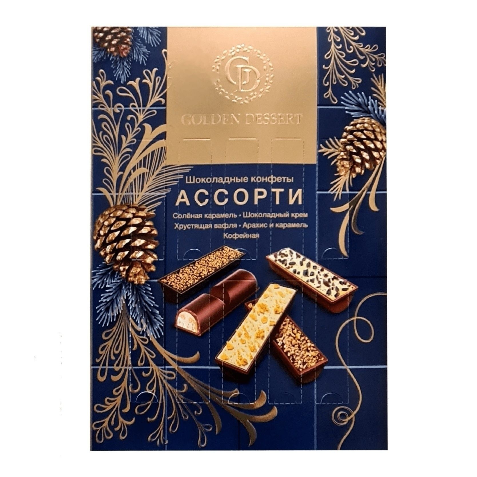 Набор конфет Golden Dessert ассорти 220 г