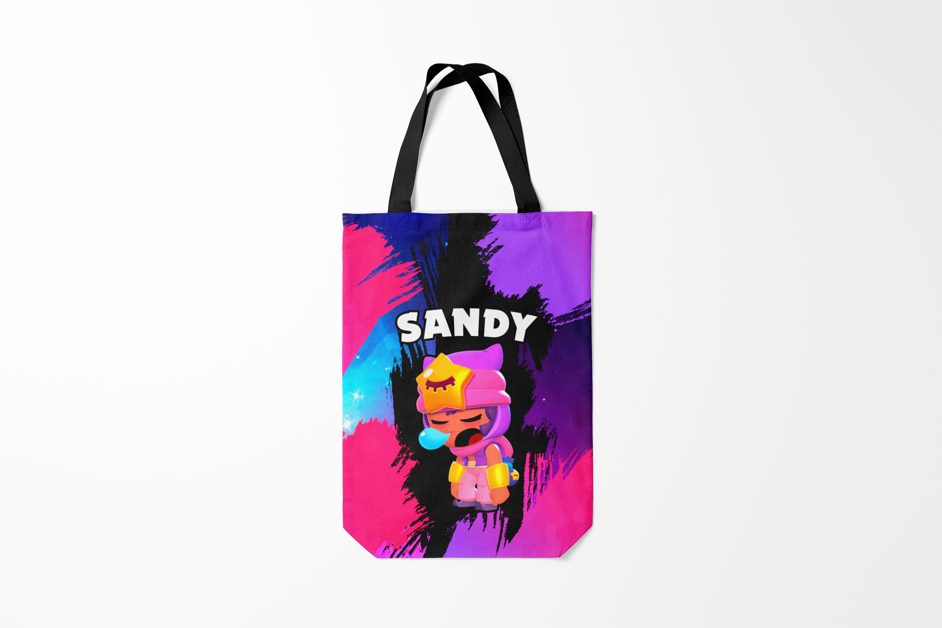 

Сумка шoппер унисекс Burnettie Brawl Stars Sandy, фиолетовый, Brawl Stars Sandy