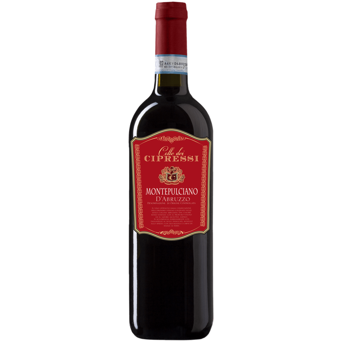 

Вино Colle dei Cipressi Montepulciano красное сухое 0,75 л