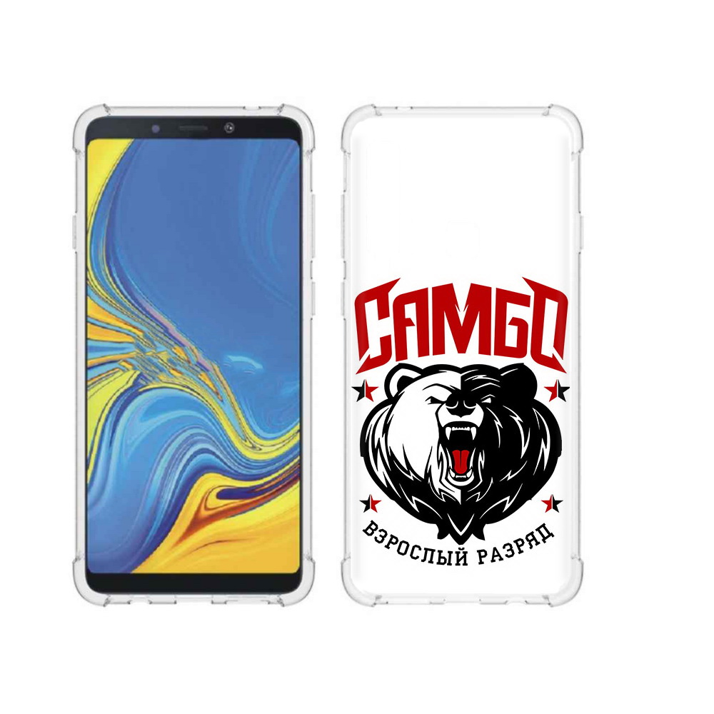 

Чехол MyPads Tocco для Samsung Galaxy A9 Единоборства Самбо медведь (PT118683.560.75), Прозрачный, Tocco